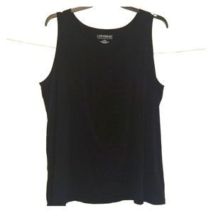 Catherine's black tank top 2x 22/24